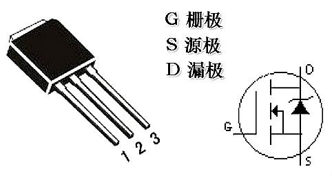 場效應(yīng)管管腳圖接線圖