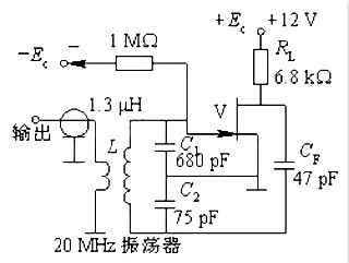 雙場(chǎng)效應(yīng)管振蕩電路圖