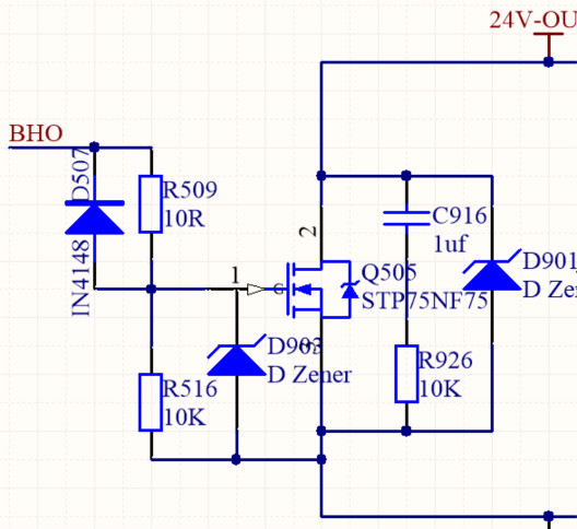 MOS管保護電路實測，分析