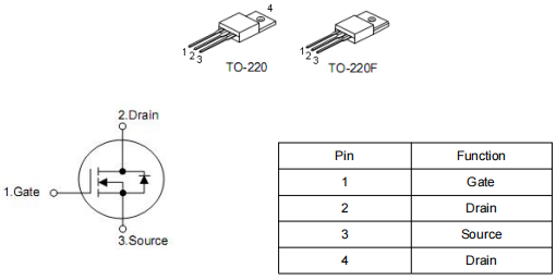 8n60場(chǎng)效應(yīng)管,KIA8N60H參數(shù)