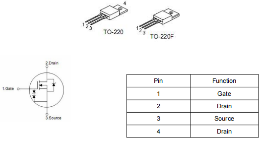 電源適配器mos管,KNX6140S場效應(yīng)管參數(shù)原廠現(xiàn)貨-KIA MOS管