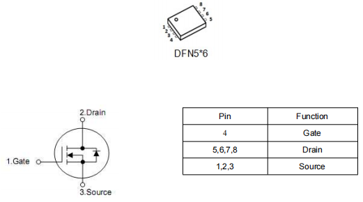 9a 500v mos管,KNY4850S場效應管參數(shù)引腳圖,中文資料-KIA MOS管